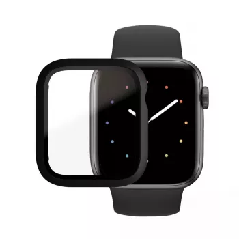 PanzerGlass ® Pilna korpusa aizsargstikls Melns Apple Watch SE 3 | SE | 6 | 5 | 4 | 44mm