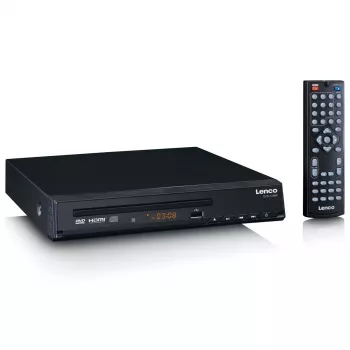 DVD atskaņotājs Lenco DVD-120 Melns NTSC PAL 20-20000 Hz 90 dB