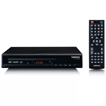 DVD atskaņotājs Lenco DVD-120 Melns NTSC PAL 20-20000 Hz 90 dB