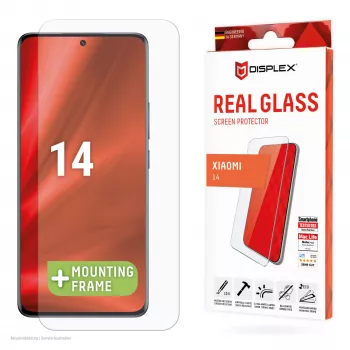 Displex ekrāna aizsargs (10H) Xiaomi 14, Eco montāžas rāmis, izturīgs pret skrāpējumiem