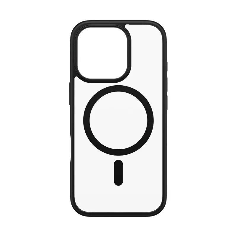 PanzerGlass HardCase Caurspīdīgs ar Melnu MagSafe un Rāmi iPhone 16 Pro