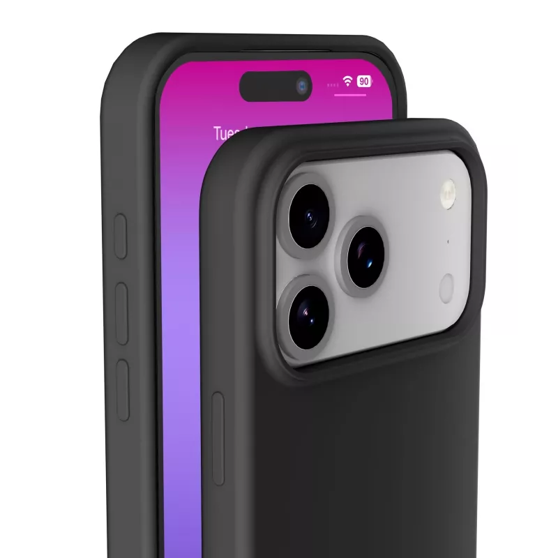 Cellularline Sensation - iPhone 17 Pro Pārvalks no īpaši mīksta silikona ar soft-touch apdari