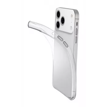 Cellularline Fine vāciņš iPhone 17 Pro – caurspīdīgs, plāns un elastīgs