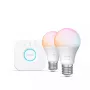 Philips Hue White and colour ambience Essential komplekts: 2 E27 viedās spuldzes (806 lm)