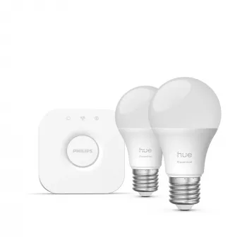 Philips Hue White and colour ambience Essential komplekts: 2 E27 viedās spuldzes (806 lm)
