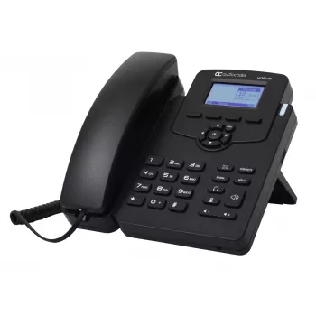 AudioCodes 405HD IP telefons PoE GbE melns