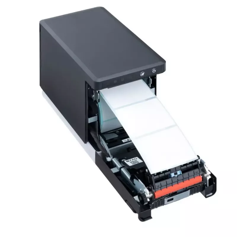 Etiķešu printeris Star Micronics mC-Label2 — tiešā termoprintēšana 300x300 DPI, 180 mm/s, 20–60 mm platums, Ethernet/Wi‑Fi/Bluetooth