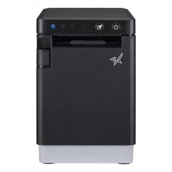 Star Micronics mC-Label2 etiķešu printeris, tiešās termiskās drukas, 300 x 300 DPI, 180 mm/s, vadu un bezvadu Ethernet LAN, Wi-Fi, Bluetooth