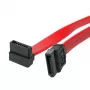 StarTech.com 24 collu SATA uz taisnleņķa SATA kabelis, 0.609 m, SATA III, SATA 7-pin, Sieviete/Sieviete, Sarkans