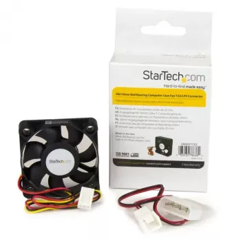 StarTech.com 50x10mm nomaiņas lodīšu gultņu datora korpusa ventilators ar TX3/LP4 savienotāju