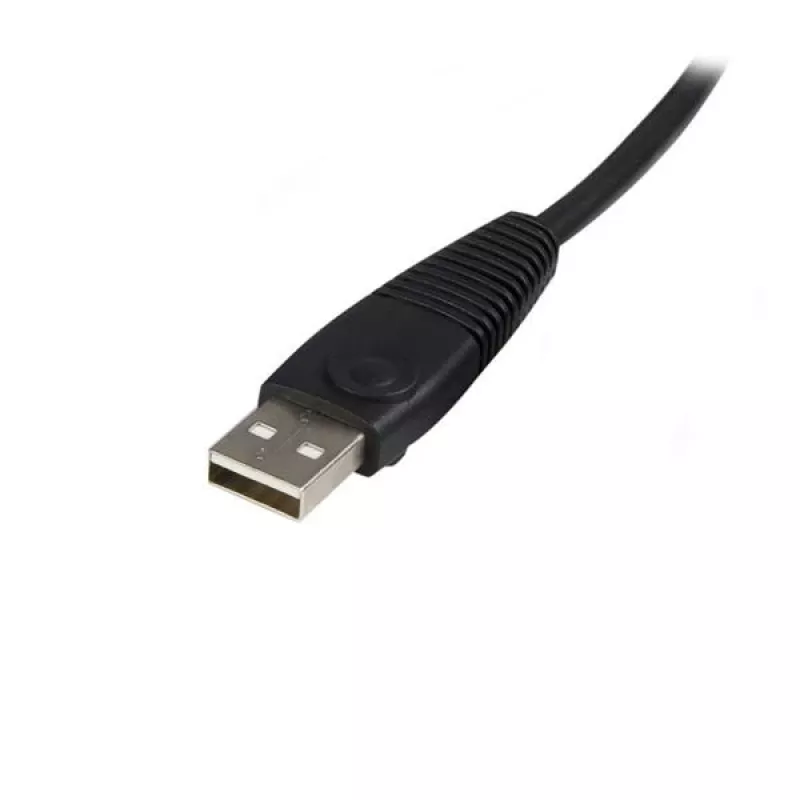StarTech.com 10 pēdu 2-in-1 Universālais USB KVM kabelis, 3 m, USB, VGA, Melns, USB A + VGA