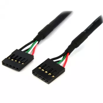 StarTech.com 18 collu iekšējais 5-pin USB IDC mātesplates savienotājkabelis – F/F