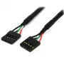 StarTech.com 18 collu iekšējais 5-pin USB IDC mātesplates savienotājkabelis – F/F