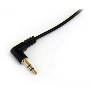 StarTech.com 0,3 m Tievs 3,5 mm līdz Taisnleņķa Stereo Audio Kabelis - Vīriešu/Vīriešu