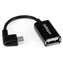 StarTech.com 5 collu taisnleņķa Micro USB uz USB OTG resursdatora adapteris M/F