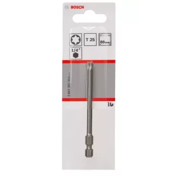 Uzgriežņu uzgalis Bosch 2607001654 T25 īpaši ciets 89mm