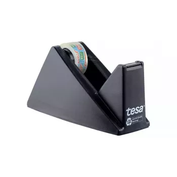 Lentas dozators TESA Easy Cut Desk Dispenser ecoLogo, melns, 59327
