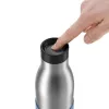 EMSA Bludrop Sleeve N3110700 ūdens pudele Fitness, Sports 500 ml Nerūsējošs tērauds Zils, Nerūsējošs tērauds