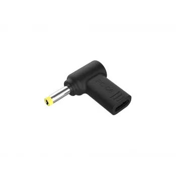 Conceptronic ABBY15PC06 DC uz USB-C adapteris, Lenovo/Asus/Acer/Toshiba 4.0x1.7mm, 18-20V