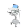 Multividas ratiņi Ergotron StyleView Aluminium Grey White