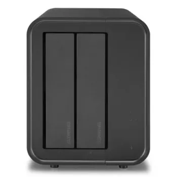 Disku masīvs TerraMaster D2-320 2 vietas HDD SSD Kompakts galddators