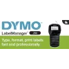 DYMO LabelManager 280 etiķešu printeris | Pārlādējams rokas etiķešu printeris ar QWERTY tastatūru | Ietver melnbaltu D1 etiķešu lenti (12 mm) | Mājai un birojam