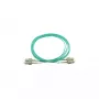 BlueOptics 575702T512000002M-BO Duplex optiskās šķiedras savienojuma kabelis (saderīgs ar Corning), SC-UPC/SC-UPC, daudzmodu OM3 50/125 µm, 2 m
