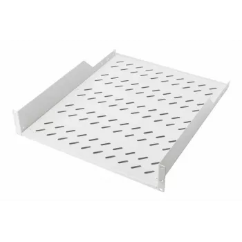 Equip fiksēts plaukts 19 inch, 2U, 800 mm, pelēks
