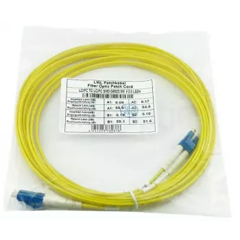 BlueOptics SFP3131BU7.5MK InfiniBand optiskā šķiedra kabelis 7.5 m LC Dzeltens