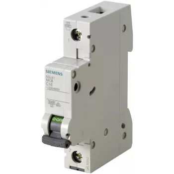 Siemens 5SL61107 Slēdzis - Miniatūrais automātiskais slēdzis, tips C, 10 A