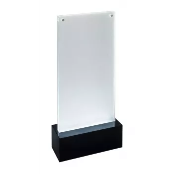 Akrila LED foto rāmis Sigel TA424 melns caurspīdīgs