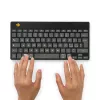 R-Go Tools ergonomiskā tastatūra R-Go Compact Break, kompakta tastatūra ar pārtraukuma programmatūru, QWERTY (IT), Bluetooth, melna