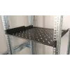 Rack plaukts Equip Fixed Shelf 19 inch 1U 600mm Melns