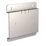 Montāžas komplekts, Kindermann 8705000039, Sudrabs
