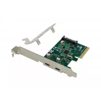 Conceptronic EMRICK13G 2-Port USB 3.2 Gen 2 Type-C PCIe karte