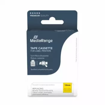 MediaRange MRBTZ631S lentes kasetne Brother TZ-631S saderība