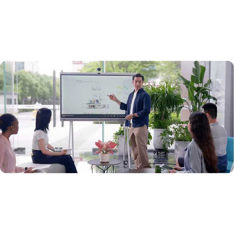Interaktīvais plakanā paneļa displejs Yealink MeetingBoard 65 collu MB65-A001