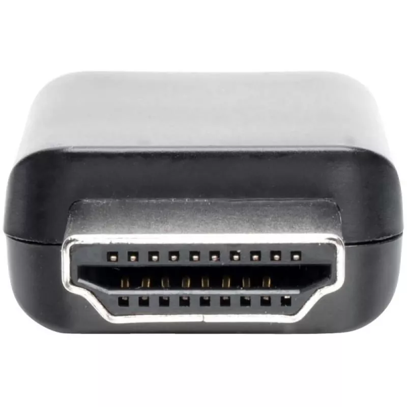 Techly IDATA-HDMI-VGA8 HDMI audio ekstraktors ar stereo mini jack, TOSLINK, HDMI un Micro-USB Type B ligzdām