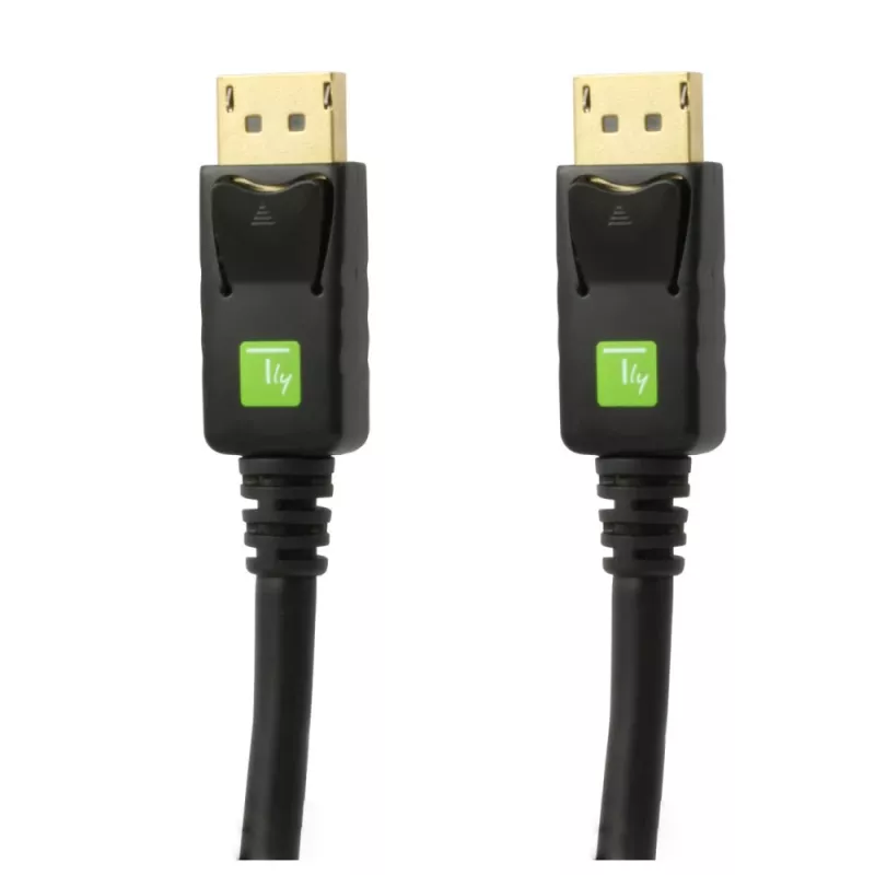 Techly ICOC DSP-A-075 DisplayPort kabelis 7.5 m Melns