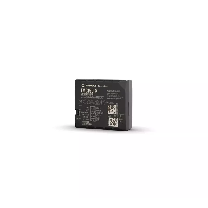 GPS izsekotājs Teltonika FMC150 Auto Melns 0.128GB Akumulators 6h