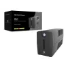 Conceptronic ZEUS01G 650VA 360W UPS, 2x Lielbritānijas kontaktligzda, HID USB, RJ45 Ienākošais/Izejošais, AVR