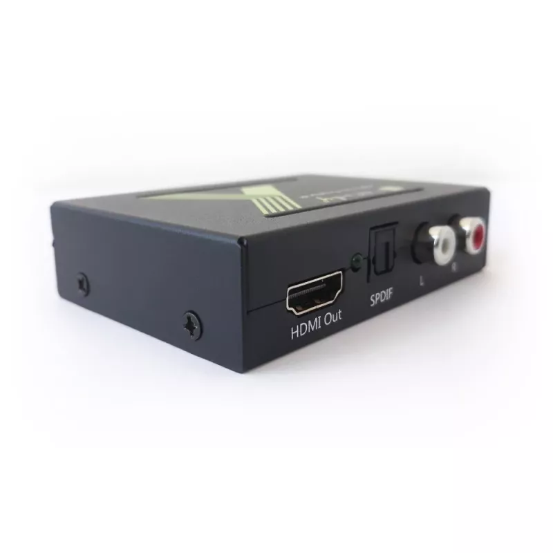 Techly Audio Extractors HDMI SPDIF + RCA R/L IDATA HDMI-EA, 5 V, 77 mm, 64 mm, 23 mm, 351 g