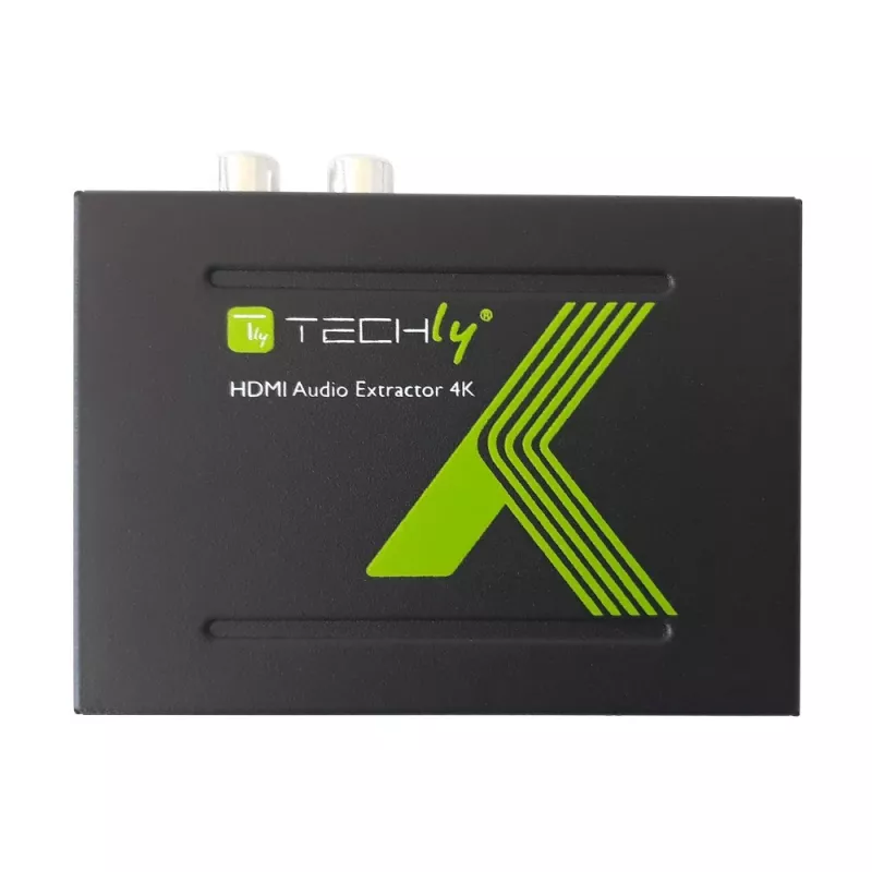 Techly Audio Extractors HDMI SPDIF + RCA R/L IDATA HDMI-EA, 5 V, 77 mm, 64 mm, 23 mm, 351 g