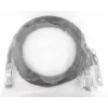InfiniBand/optiskās šķiedras kabelis BlueOptics QSFP-4SFP10G-CU3M-HU 3 m 4xSFP+ Melns