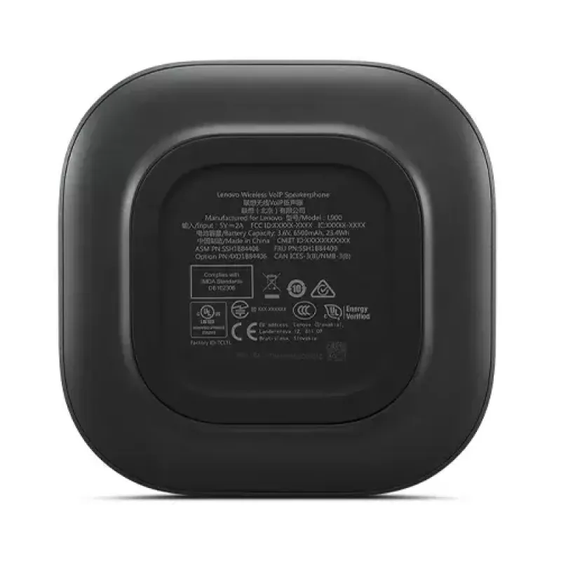 Lenovo 4XD1B84406 Bluetooth konferences skaļrunis Melns 5.0