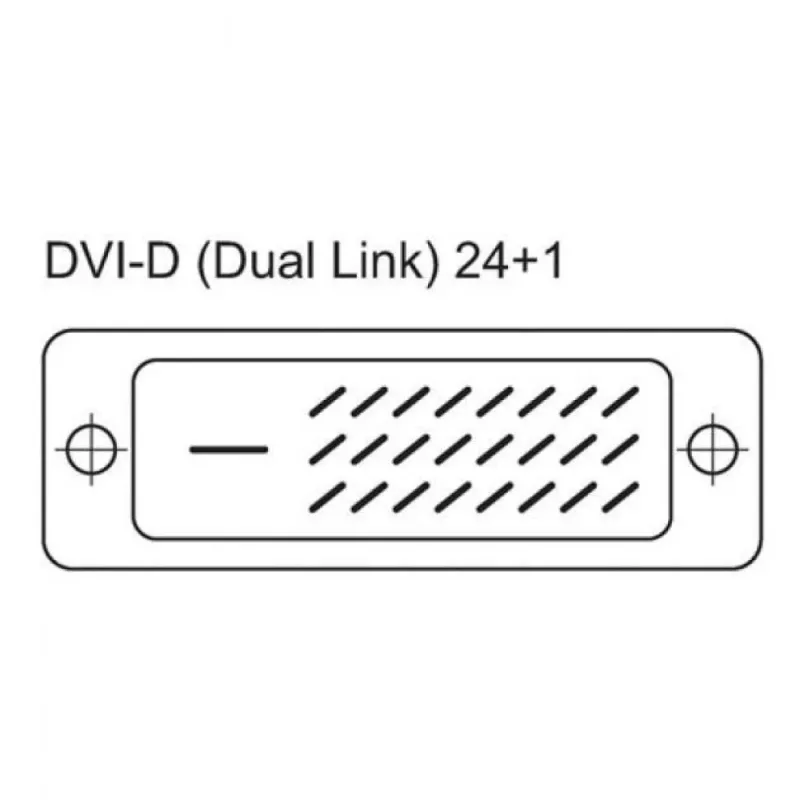 Techly DVI-D kabelis 3m Dual Link vīriešu/vīriešu ICOC DVI-8130