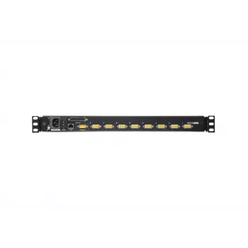 ATEN CL5708IM-ATA-2XK06FG konsoles bloks ar 17 inch LCD, 1U, melns
