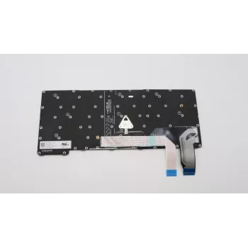 Tastatūra Lenovo 5N21H76850 Angļu ar fona apgaismojumu ThinkPad X13 Gen 3