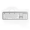 Hama KC-700 klaviatūra, USB, QWERTZ vācu, melna (00182651)