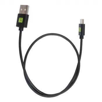 Techly ICOC MUSB312-CMAM05T USB kabelis 0.5 m USB A - USB C melns